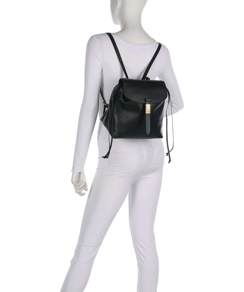 Pinko Saddle Rucksack-Tasche nero/antique gold