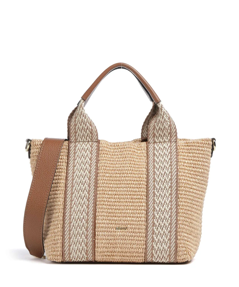 Abro Raffia Kaia Handtasche natural