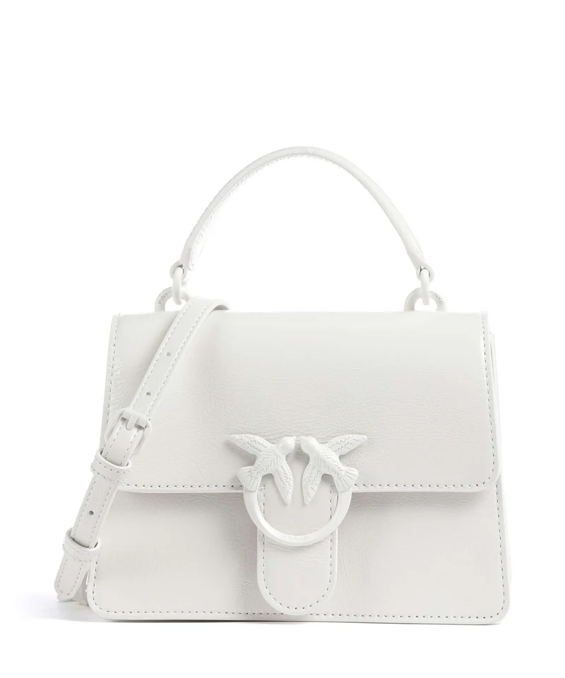 Pinko Love One Mini Handtasche bianco nembo/block color