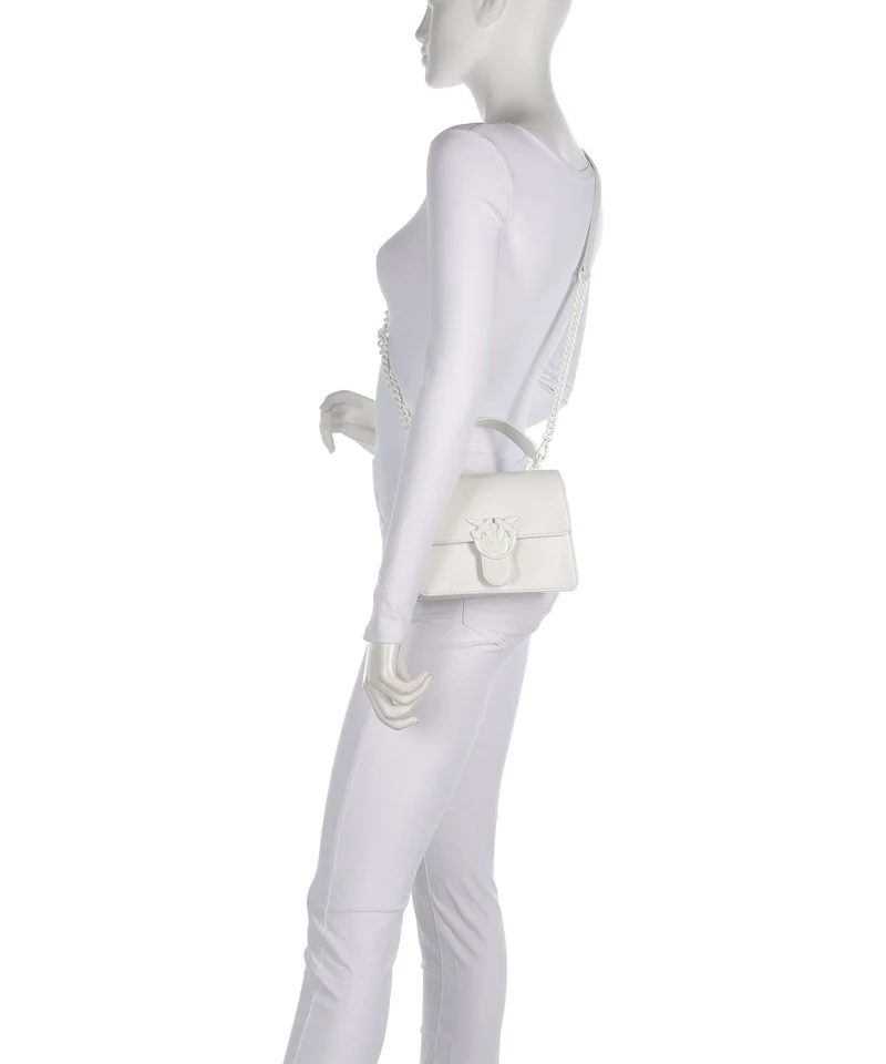 Pinko Love One Mini Handtasche bianco nembo/block color