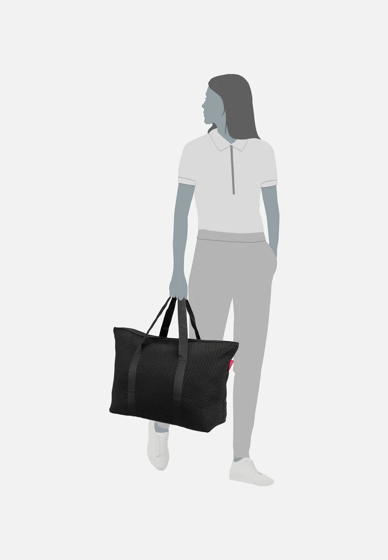 Extralite L Mesh Black - Shopper