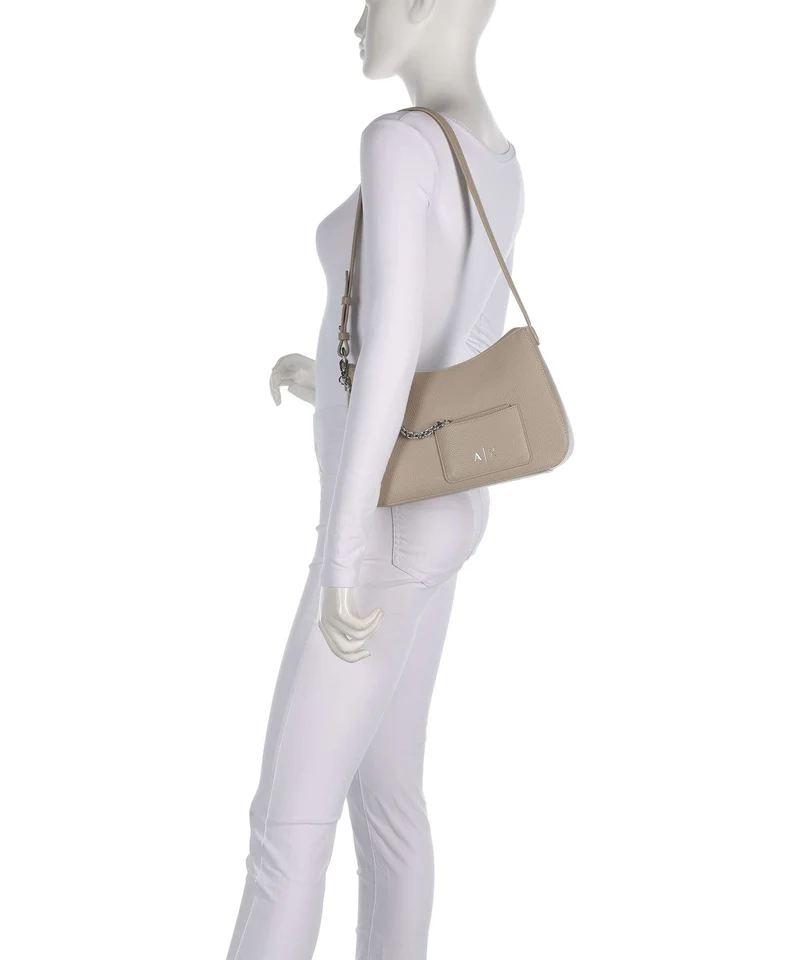 Armani Exchange Mila M Schultertasche sand