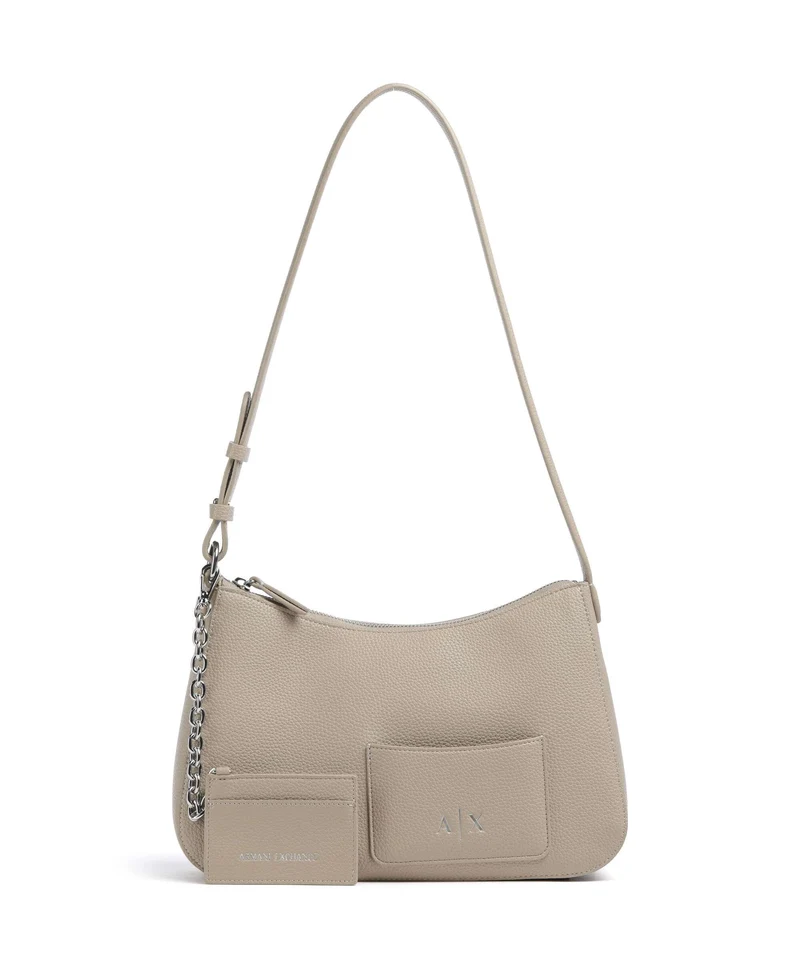 Armani Exchange Mila M Schultertasche sand
