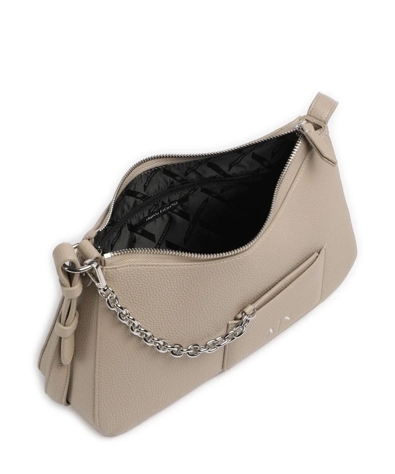 Armani Exchange Mila M Schultertasche sand