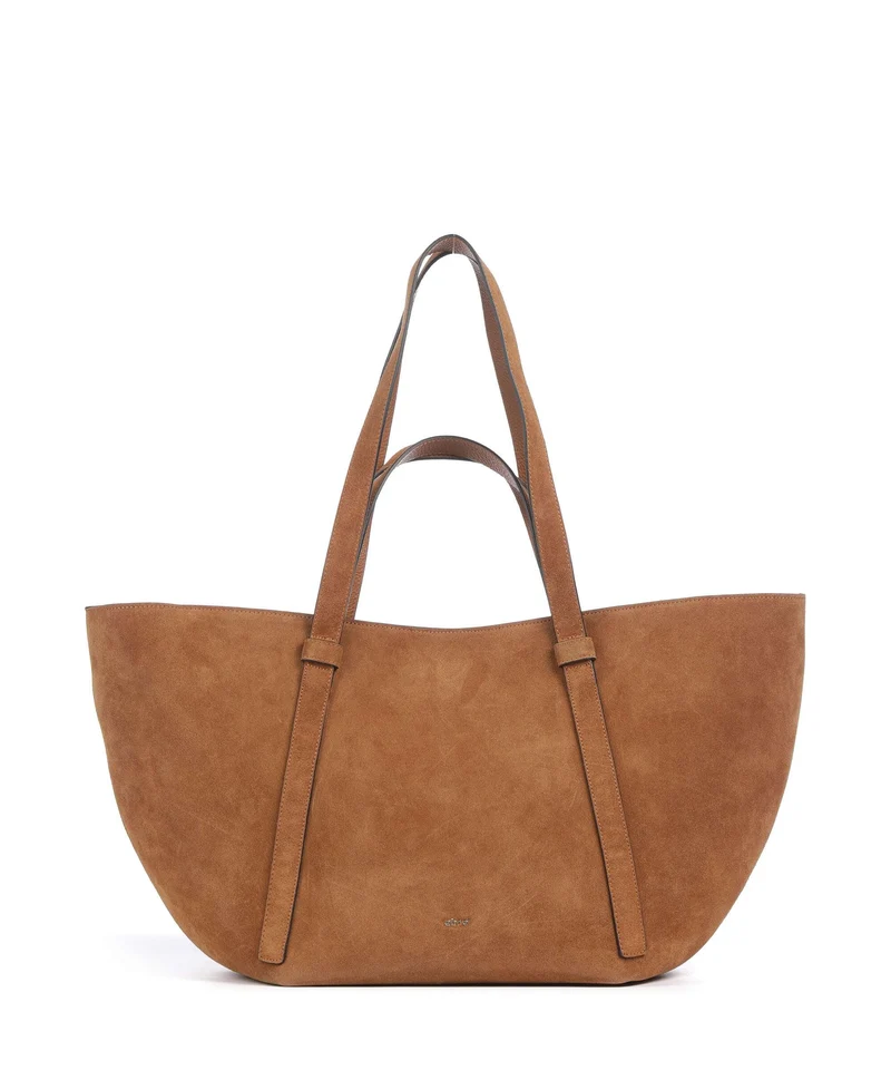 Abro Suede Cosmo Large Shopper cuoio