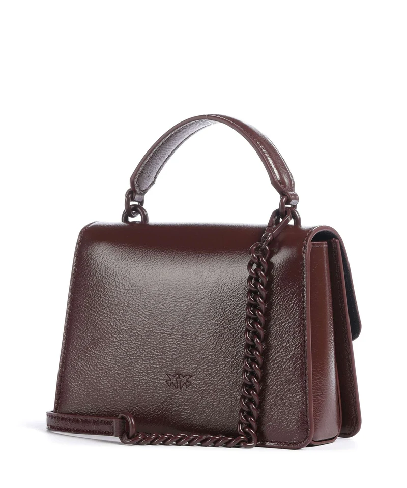 Pinko Love One Mini Handtasche burgundy wine