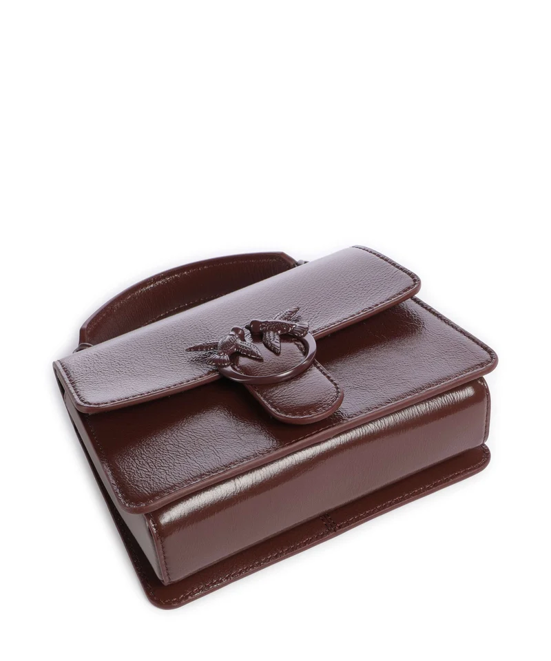 Pinko Love One Mini Handtasche burgundy wine