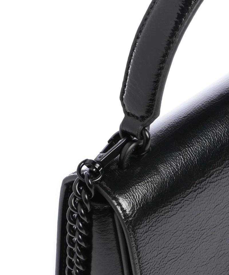 Pinko Love One Classic Handtasche nero limousine block color