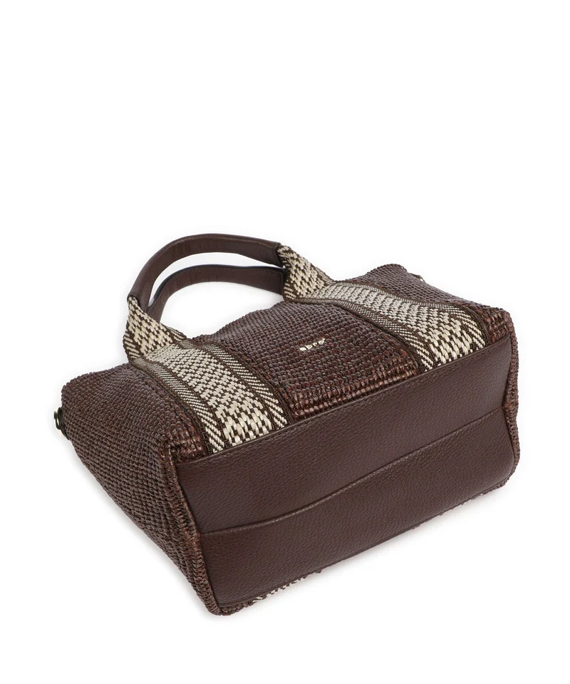 Abro Raffia Kaia Handtasche wood