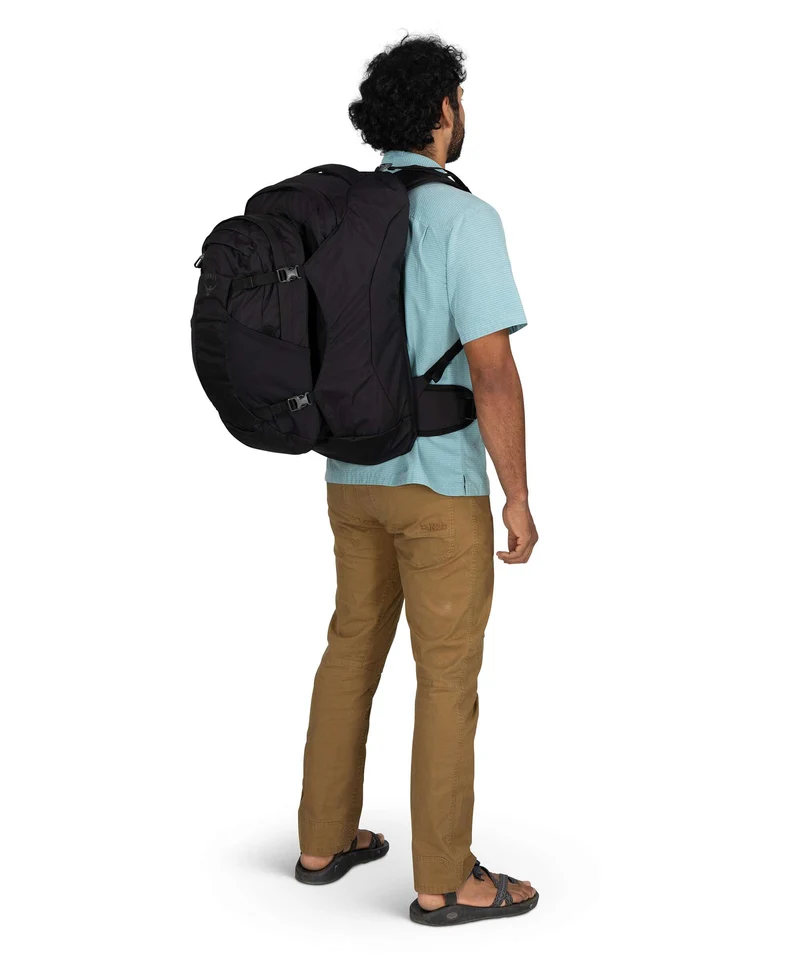 Osprey Farpoint 55 Reiserucksack cascade blue/torrent blue