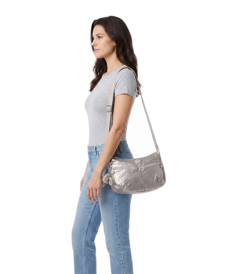 Kipling Basic Izellah Umhängetasche metallic glow