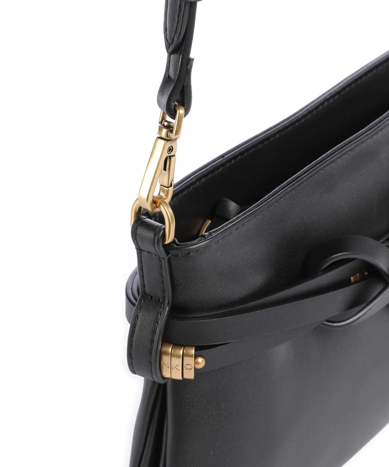 Pinko Belt Mini Schultertasche nero/antique gold