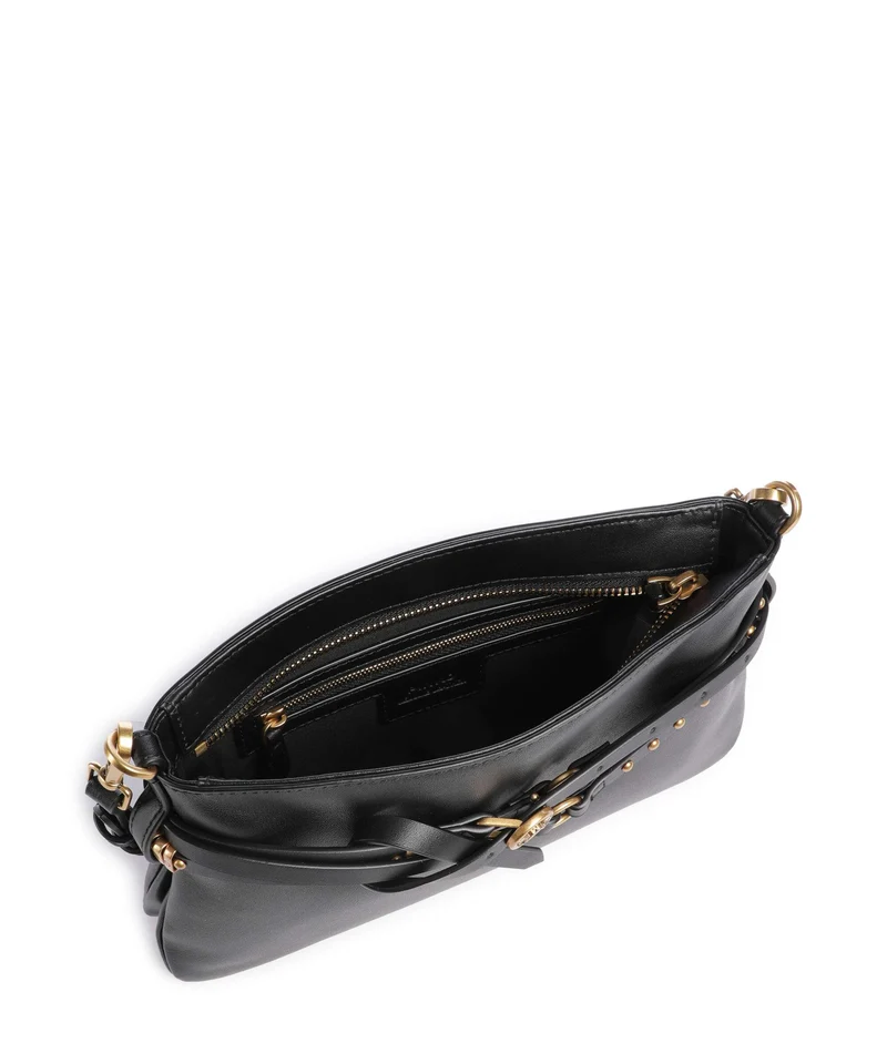 Pinko Belt Mini Schultertasche nero/antique gold