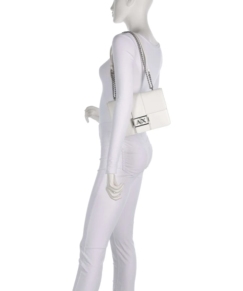 Armani Exchange Wonder M Schultertasche off white