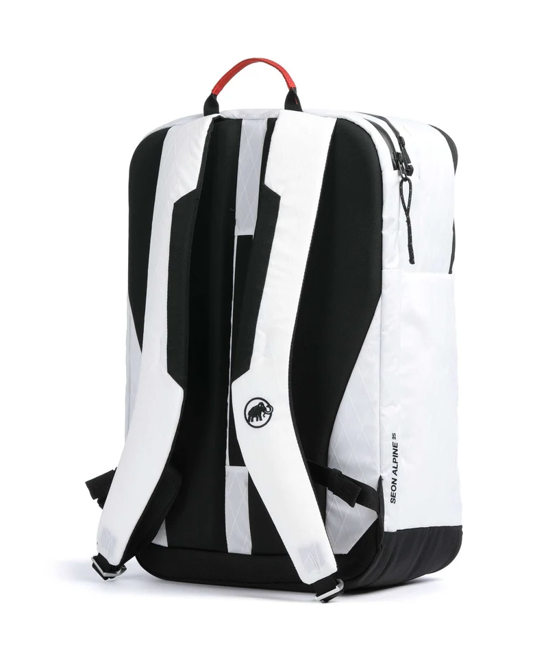 Mammut Seon Alpine Transporter 25 Laptop-Rucksack white/mammut red