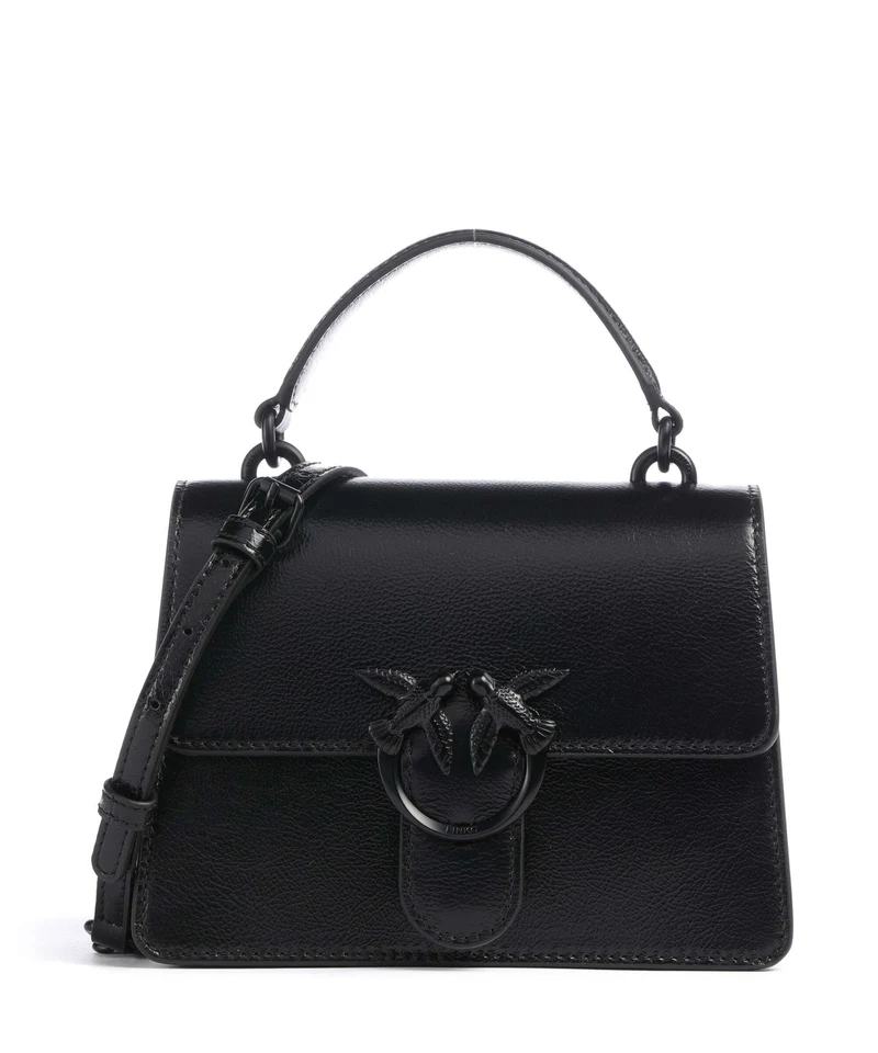 Pinko Love One Mini Handtasche nero limousine block color