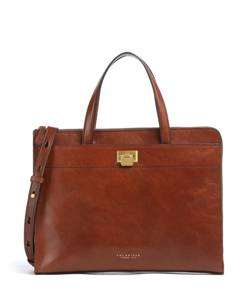 The Bridge Leila Laptoptasche marrone