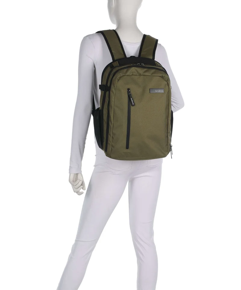 Samsonite ROADER M Laptop-Rucksack olive