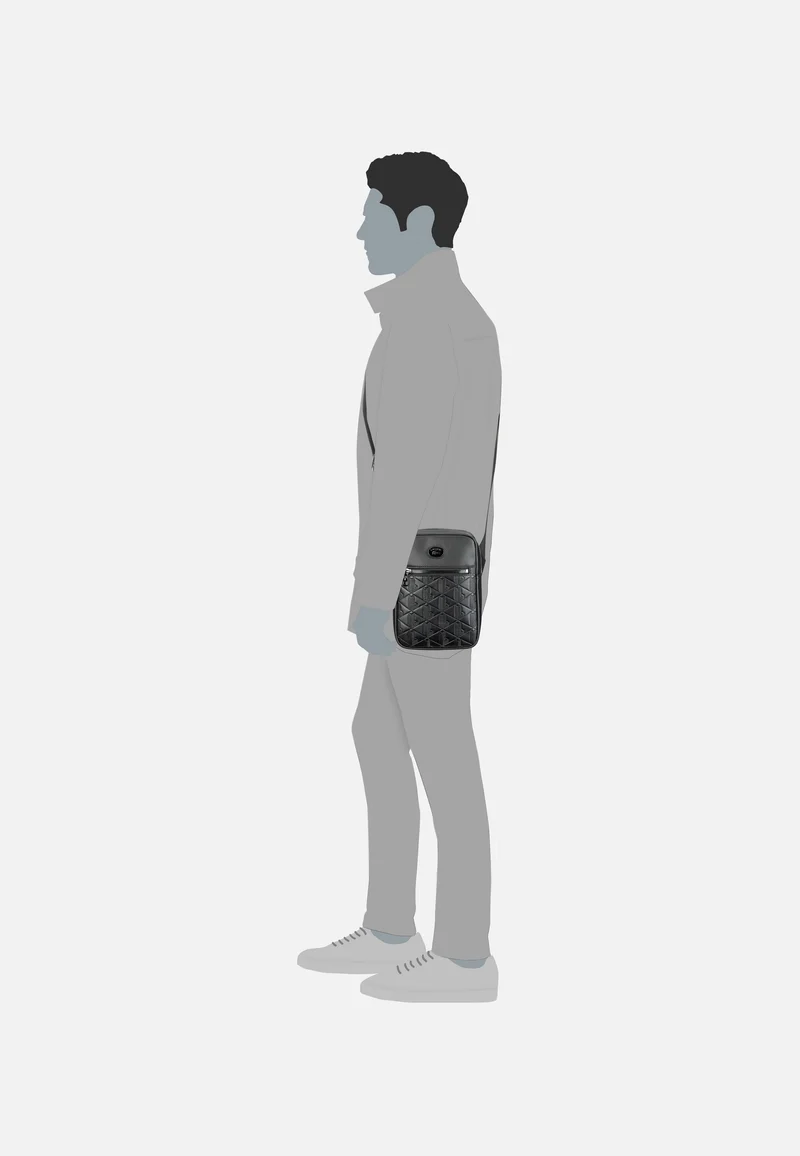 Nomogramme Vertical 4486 Noir - Crossbody Bag