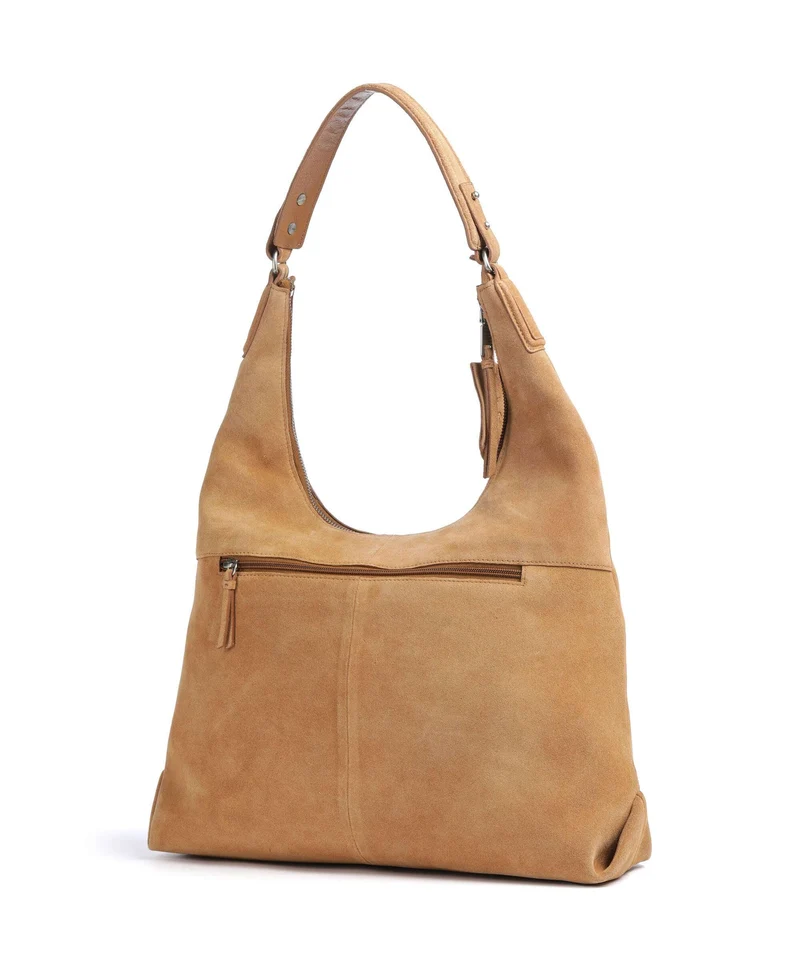 Burkely Vienna Beuteltasche cognac