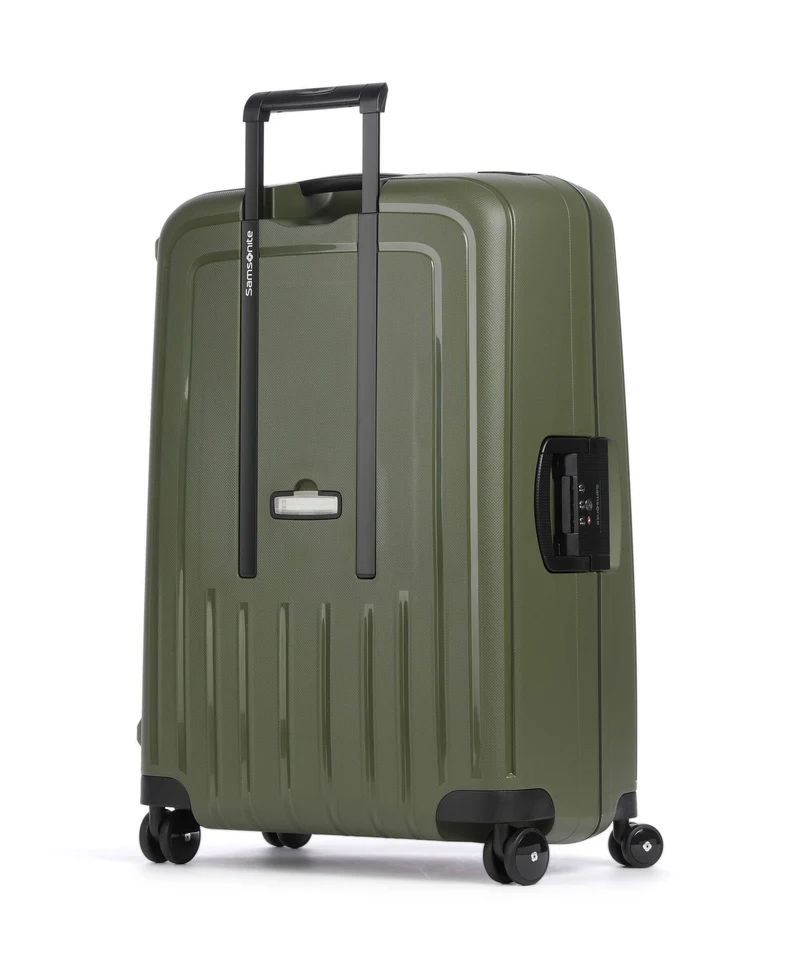Samsonite S'Cure 4-Rollen Trolley olive