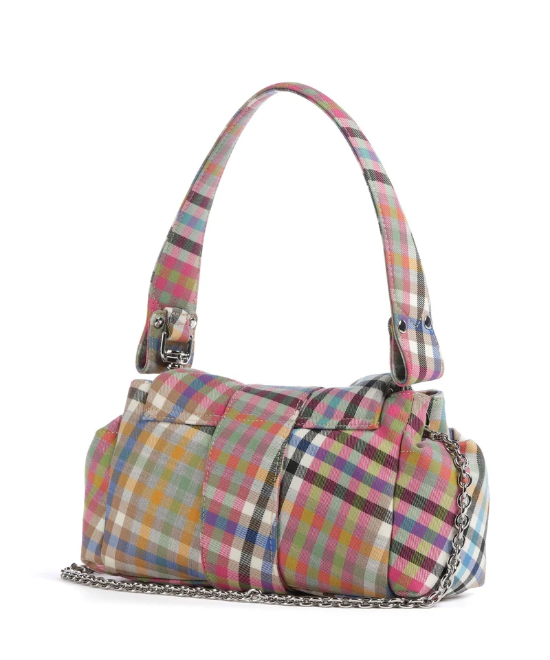 Vivienne Westwood Hazel Heather Check Treasure Schultertasche multicolour
