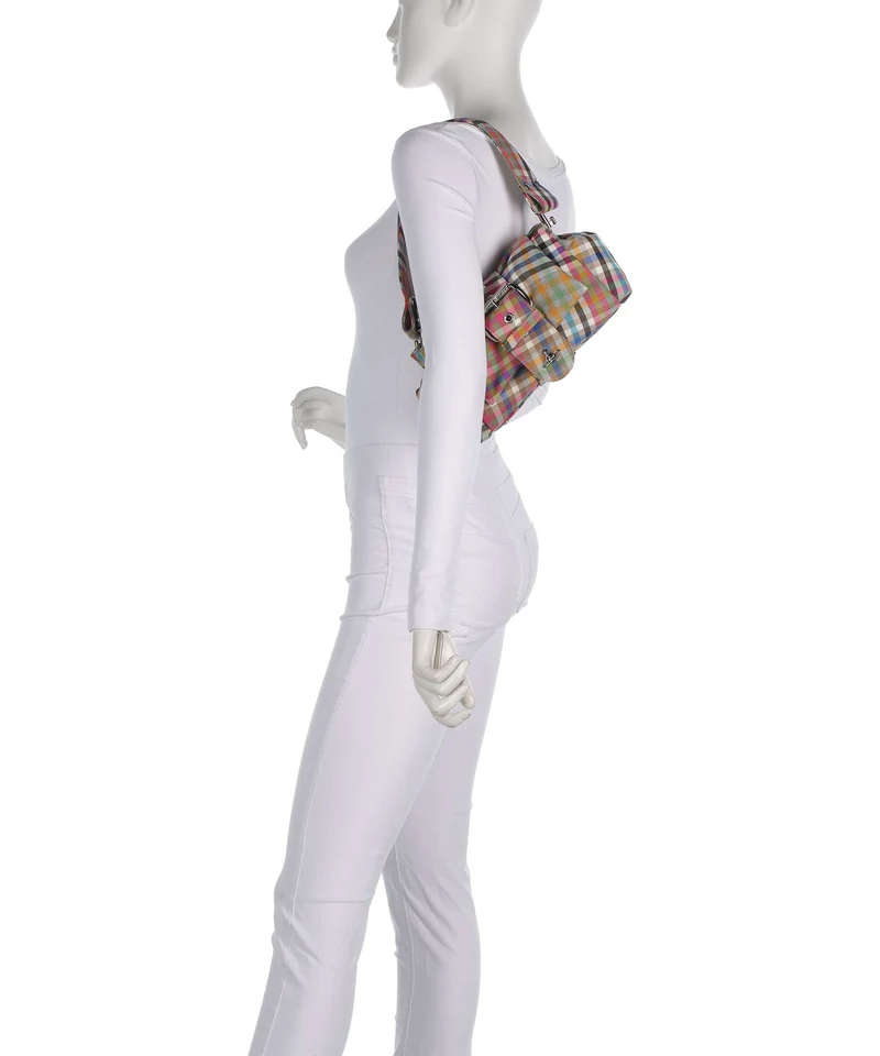Vivienne Westwood Hazel Heather Check Treasure Schultertasche multicolour