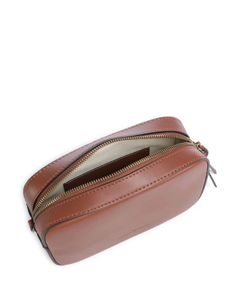 Marc O'Polo Liana XS Umhängetasche dark cognac