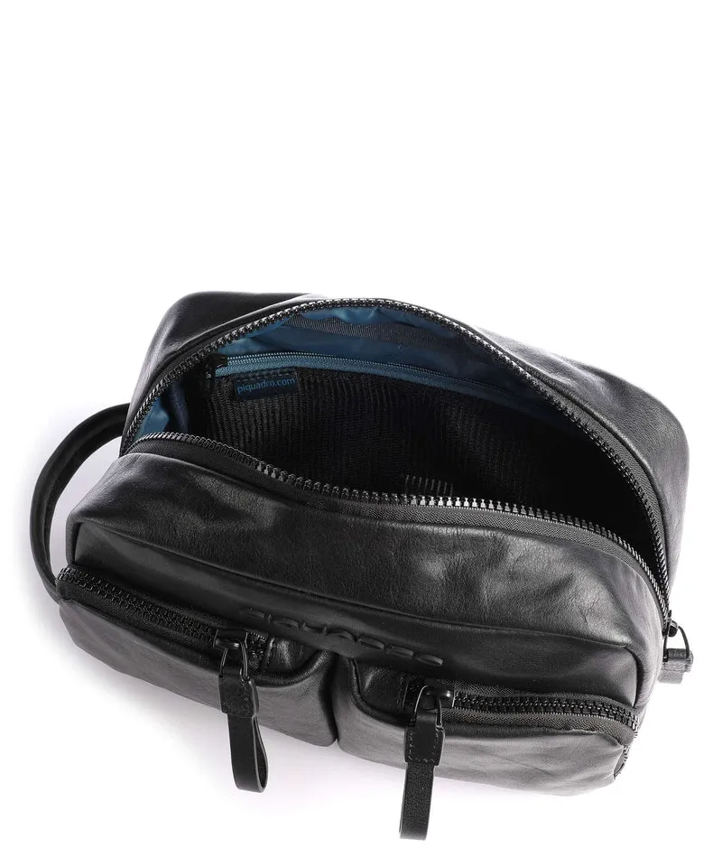 Piquadro Harper Kulturbeutel black