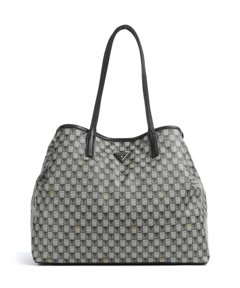 Guess G Wave Large Shopper black logo