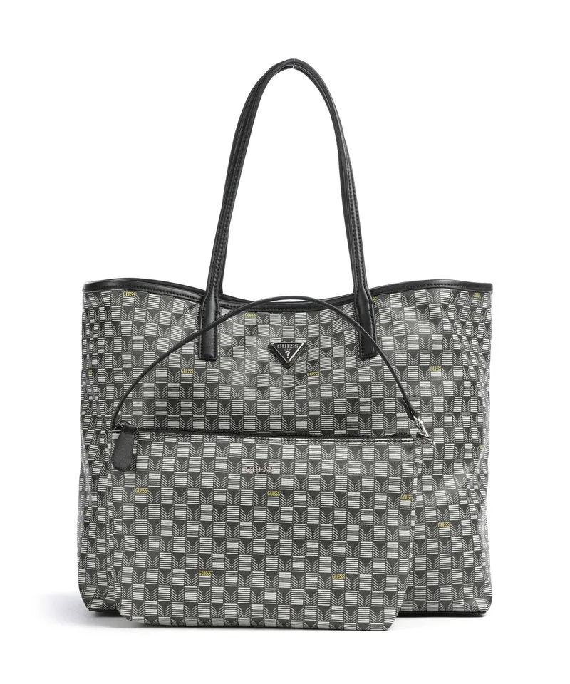 Guess G Wave Large Shopper black logo