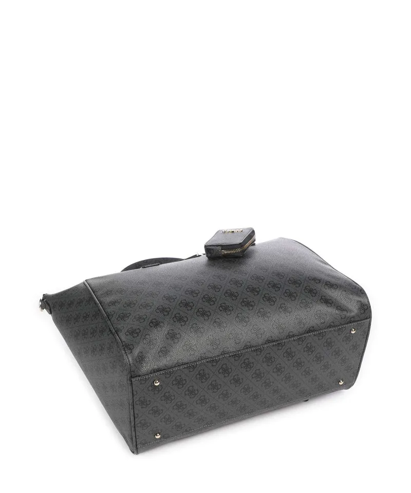Guess Latona Weekender coal logo
