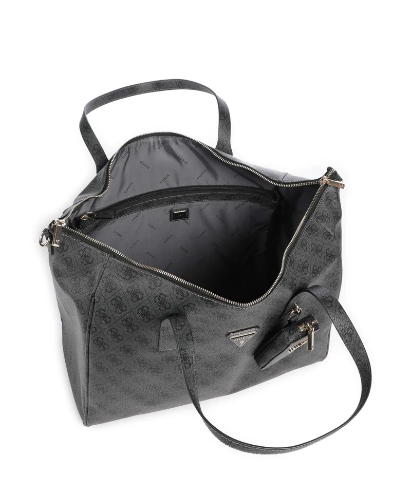 Guess Latona Weekender coal logo