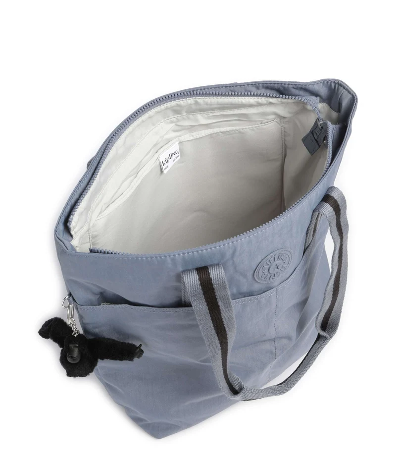 Kipling Basic Hanifa Shopper blue stone