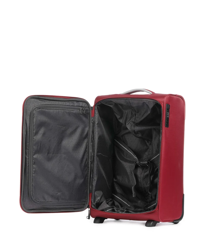 Travelite Cabin Slim 2 2-Rollen Trolley rot