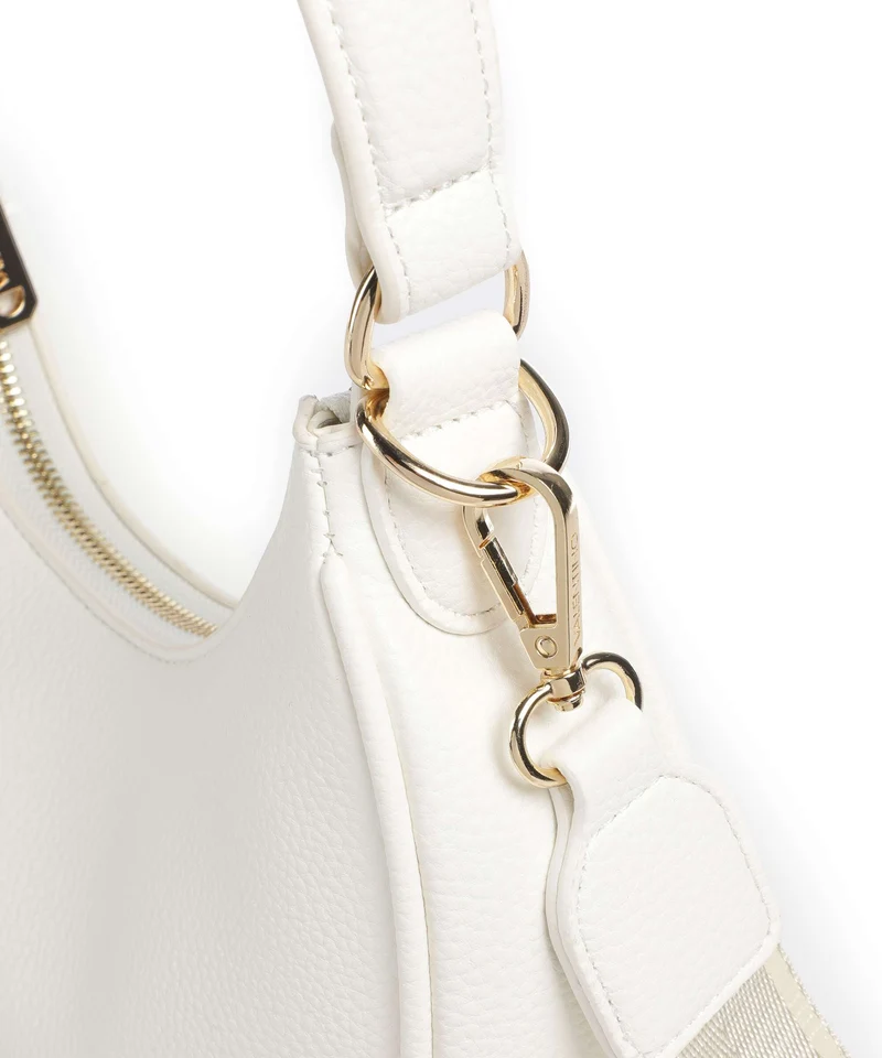 Valentino Bags Shelby Schultertasche off white