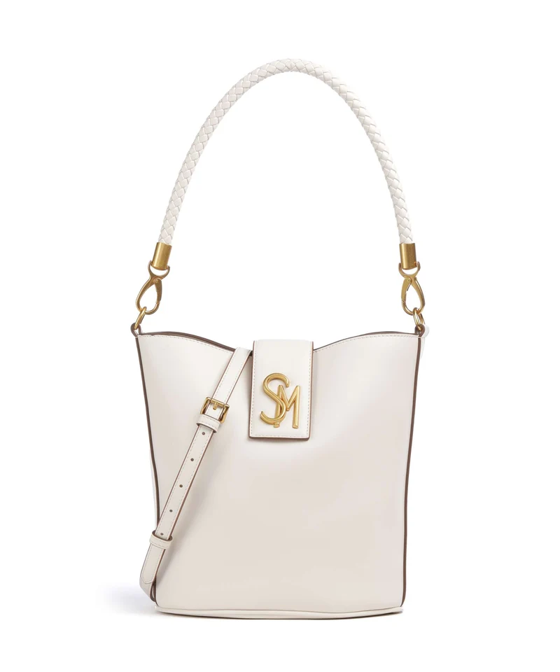 Steve Madden BARRIE Bucket Handtasche bone/gold
