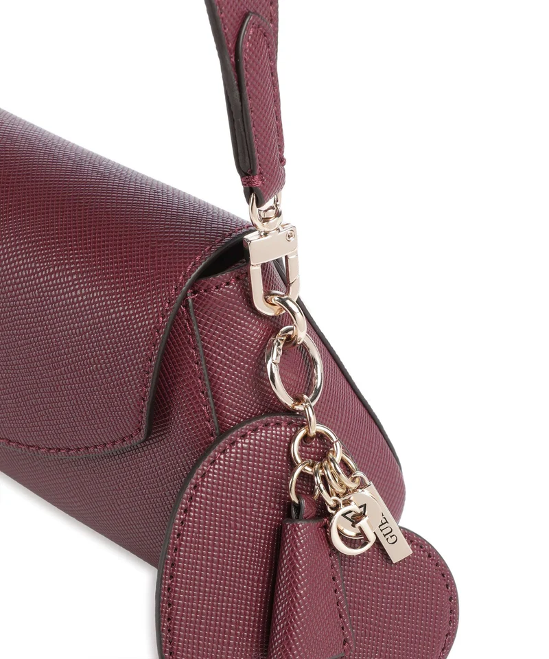 Guess Bolena Schultertasche wine