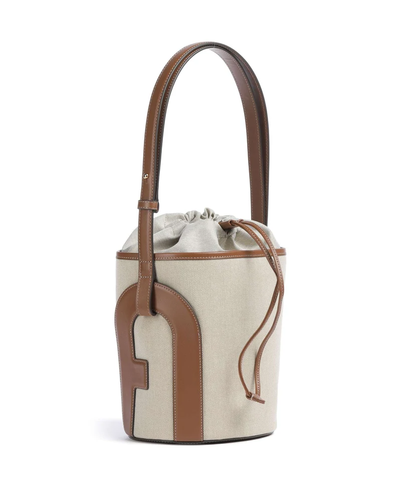 Furla Lido S Bucket Handtasche toni cognac