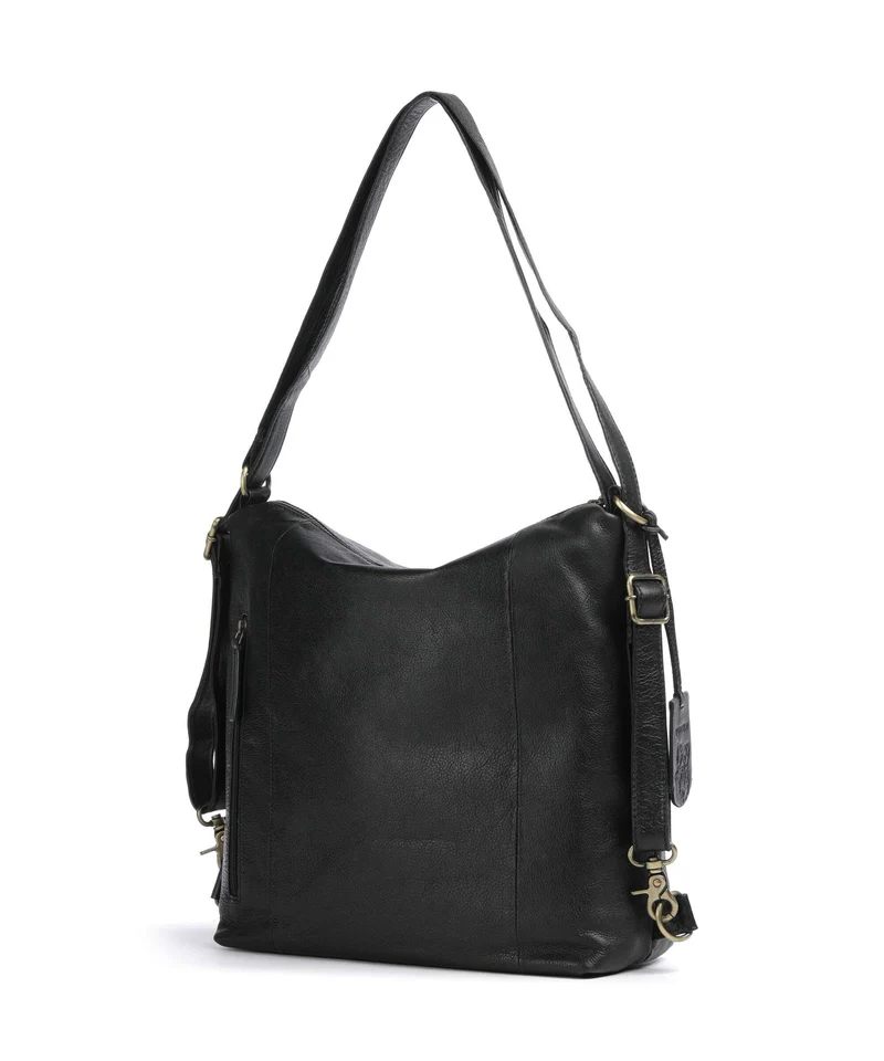 Burkely Natural Norah Rucksack-Tasche bean black
