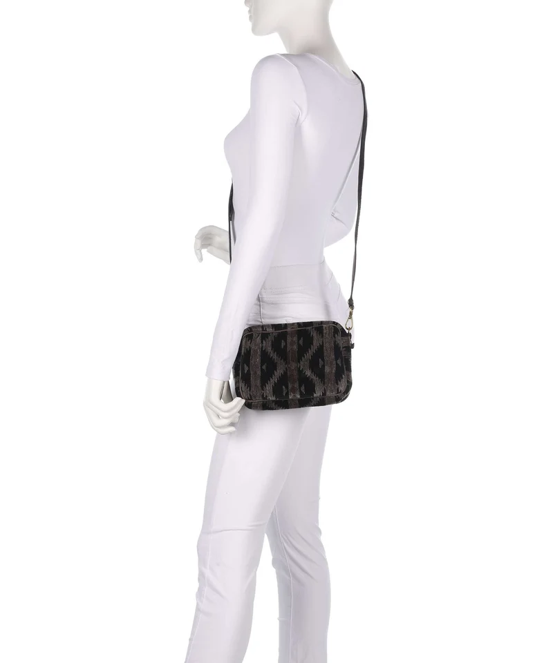Campomaggi Schultertasche grigio/panna