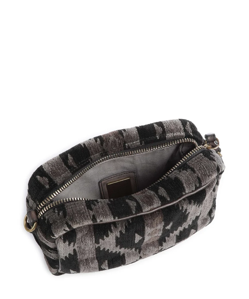 Campomaggi Schultertasche grigio/panna