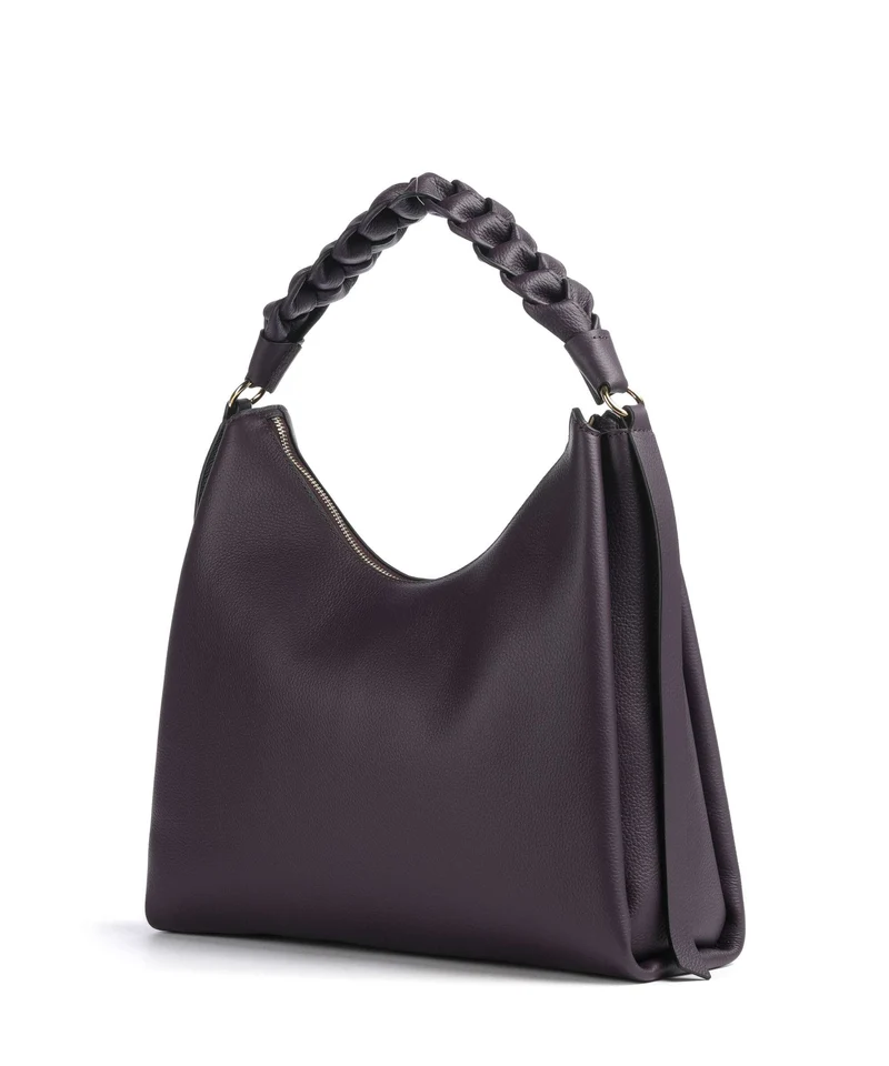 Coccinelle Boheme Grana Double Beuteltasche prune/ribes