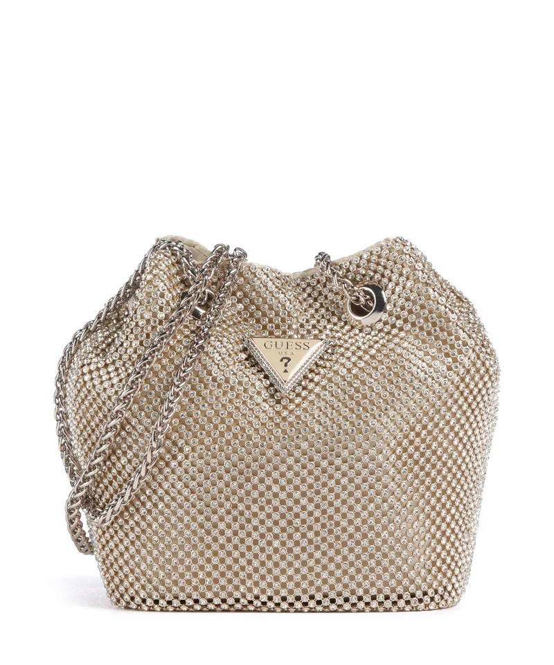 Guess Zalina Schultertasche gold