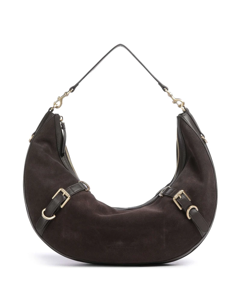 Les Visionnaires Enya Cozy Beuteltasche chocolate brown