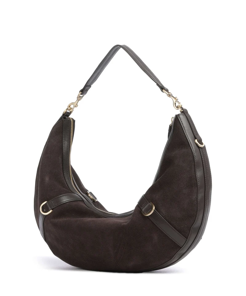 Les Visionnaires Enya Cozy Beuteltasche chocolate brown