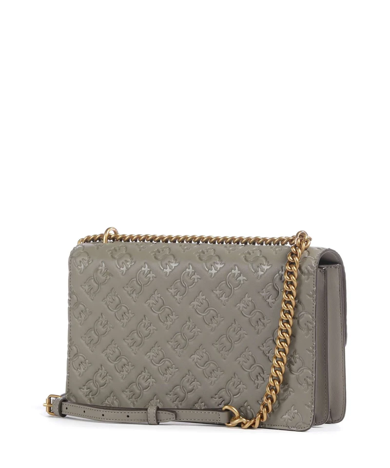 Pinko Love One Classic Schultertasche noce/antique gold