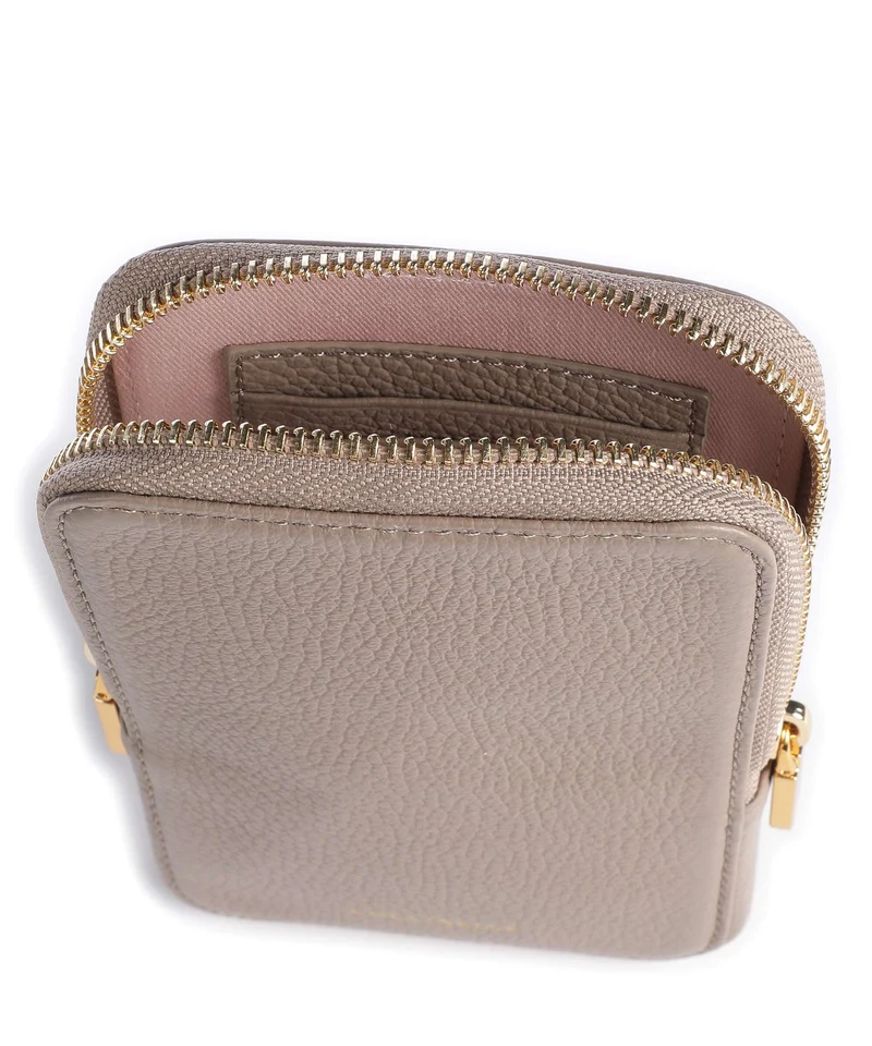 Coccinelle Flor Handytasche warm taupe