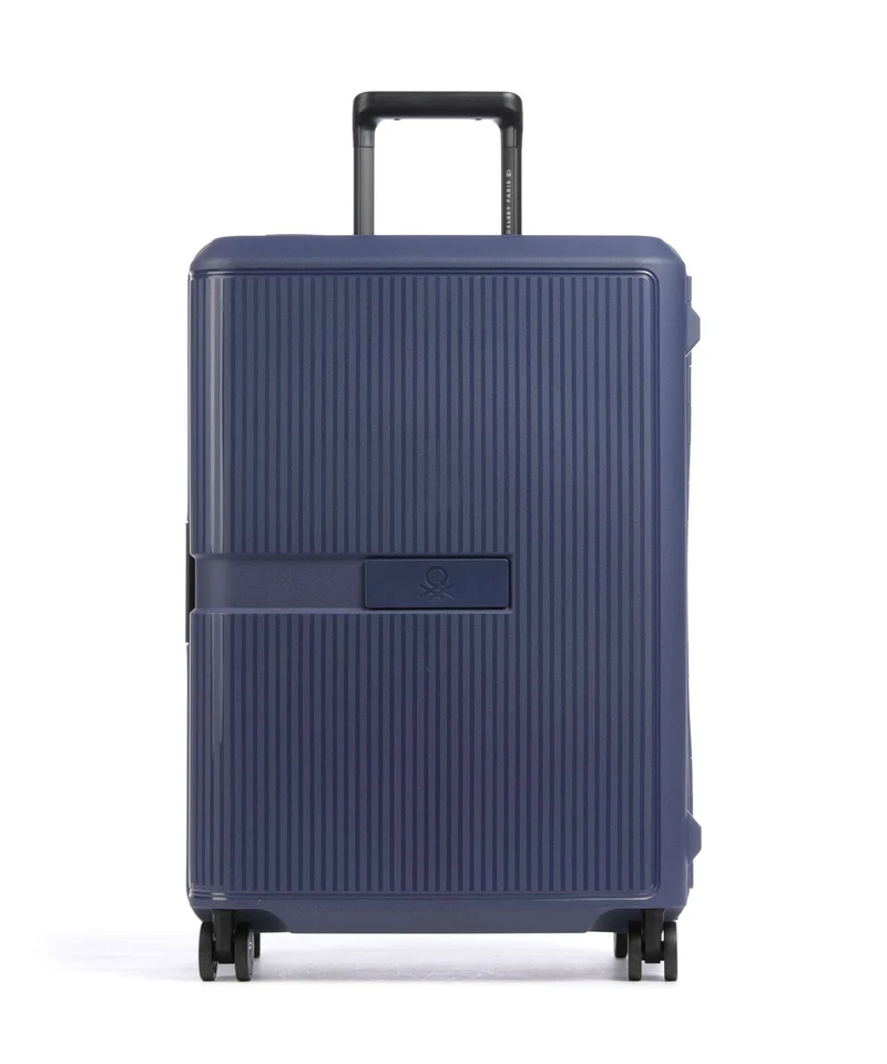 Delsey Paris x United Colors of Benetton CB Hard 4-Rollen Trolley navy