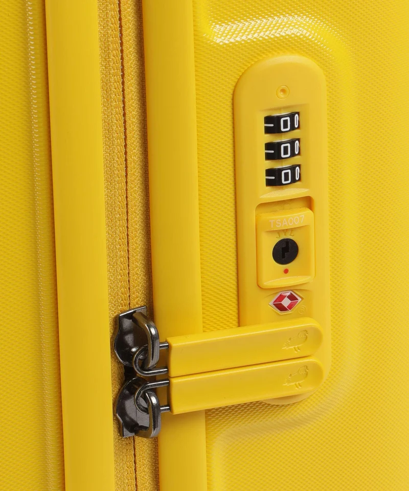 Mandarina Duck Logoduck+ 4-Rollen Trolley duck yellow